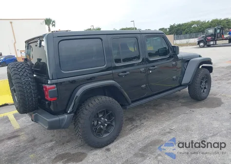 2024 Jeep Wrangler 4-Door Willys 4X4 from USA, damaged, VIN 1C4PJXDG4RW218996